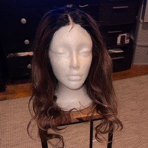 100% HH 4x4 wig ombre 16-18”